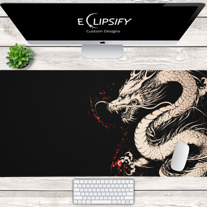 Eternal Scales: Oriental Dragon Gaming Mouse Pad