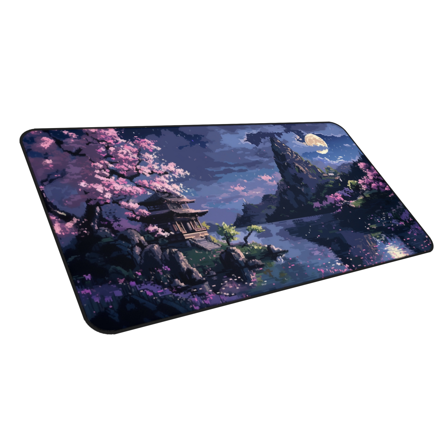 Byte Blossom: Pixel Art Mouse Pad