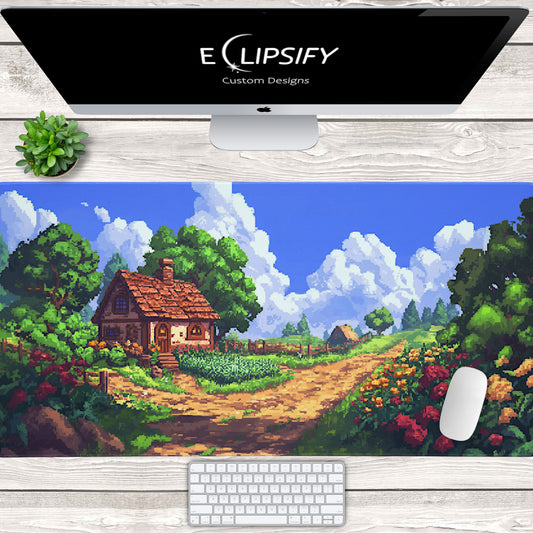 Pixel Farm: Star Valley Gaming Mouse Pad