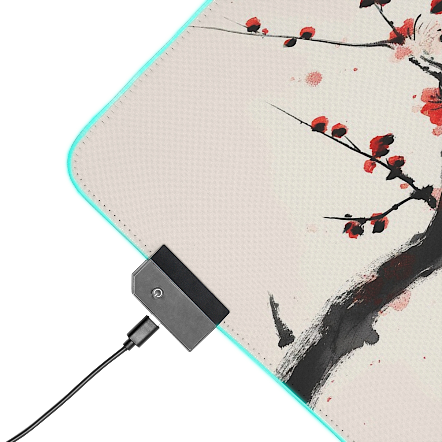 Soul Tamashii Kanji: Cherry Blossom Gaming Mouse Pad