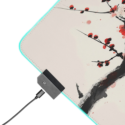 Soul Tamashii Kanji: Cherry Blossom Gaming Mouse Pad