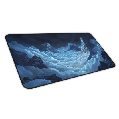 Sky Haven: Blue Clouds Mouse Pad