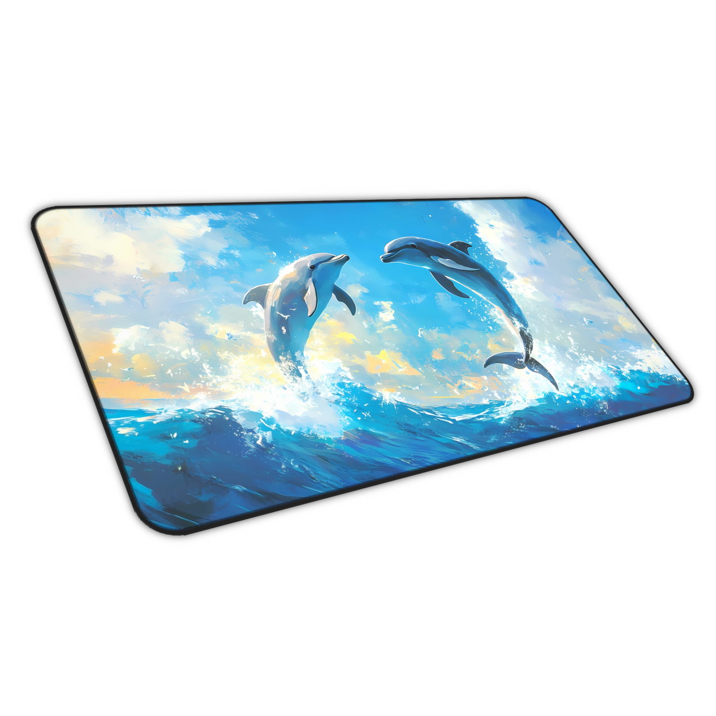 Ocean Dance: Dolphins Mouse Pad