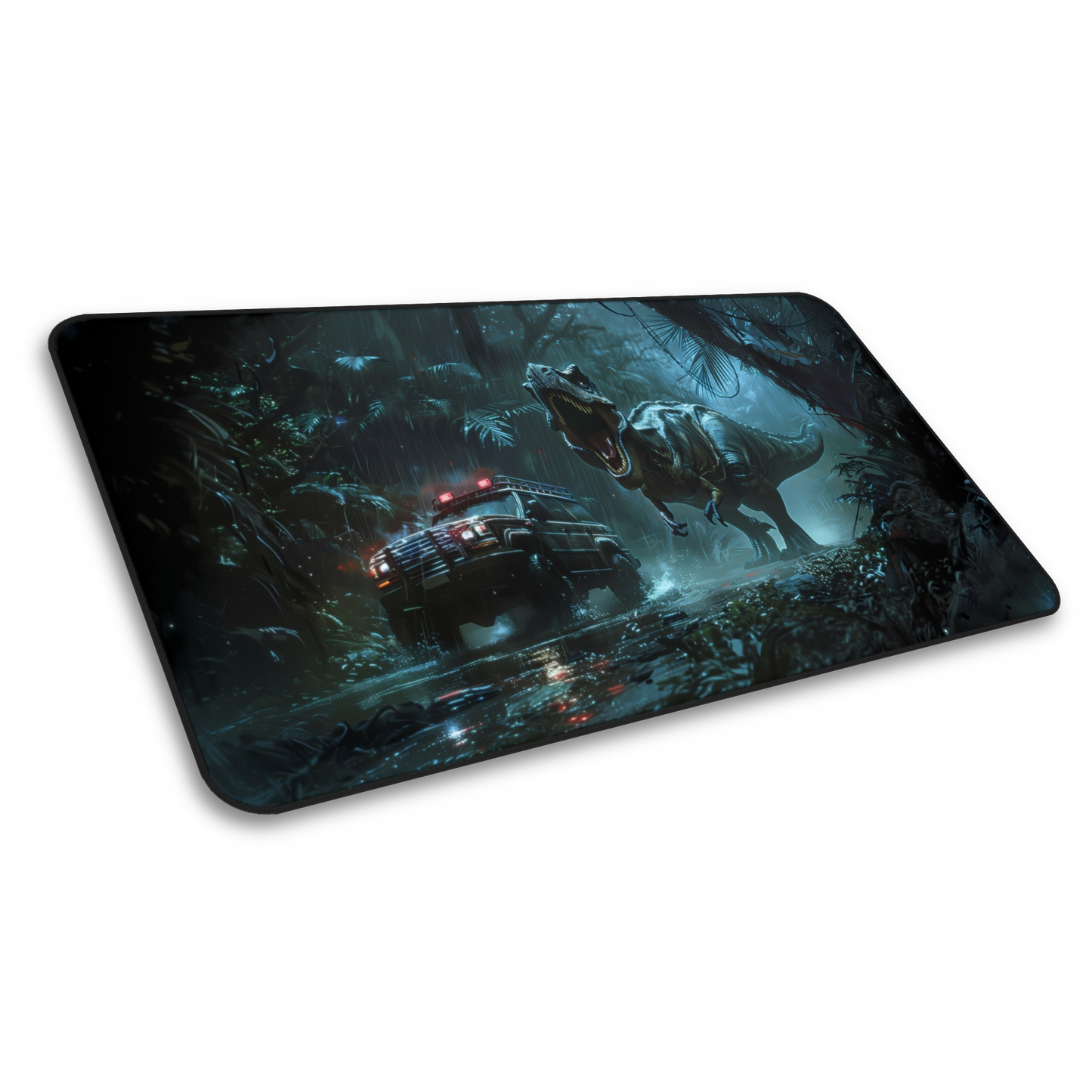 Dino Danger: Jurassic Gaming Mouse Pad