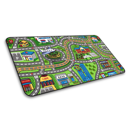 Childhood Memories: Kids Toy Road Playmat Mouse Pad