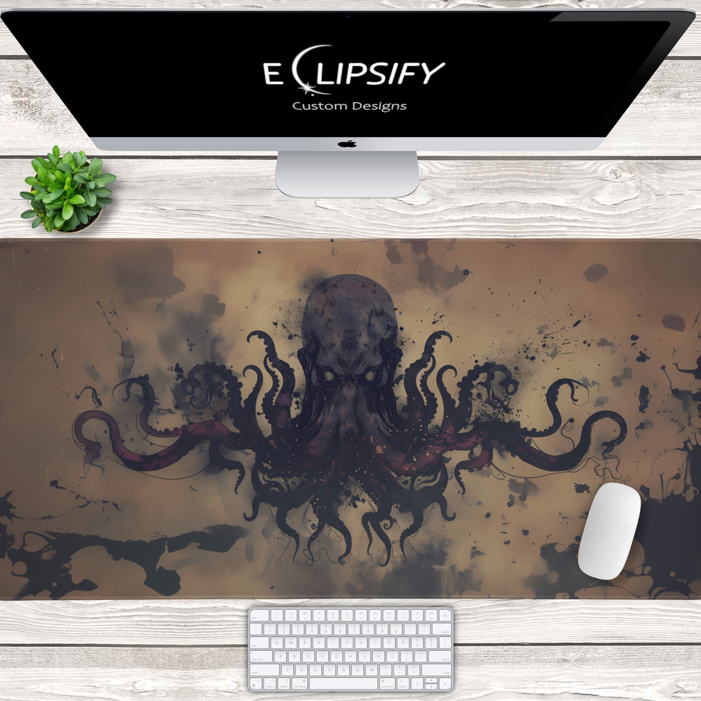 Monster of the Deep: Kraken Gaming Mouse Pad