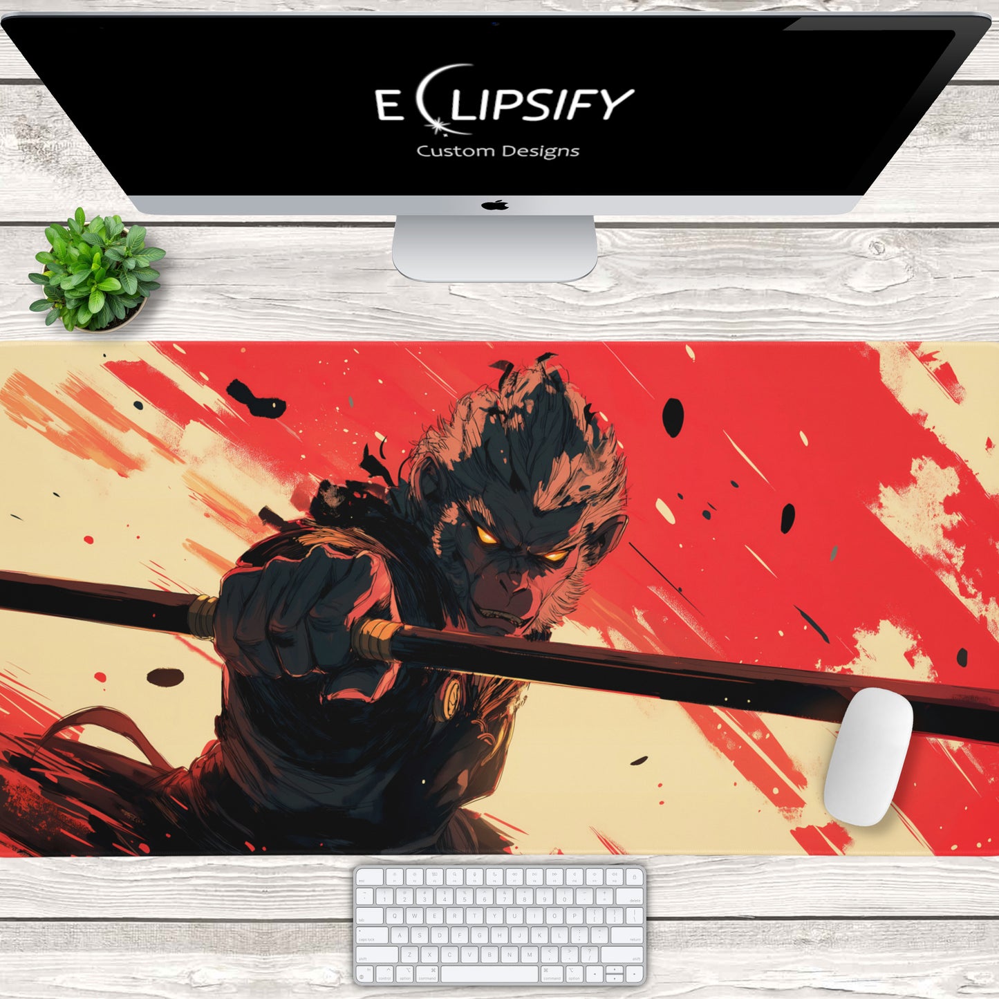 The Monkey King: Sun Wukong Anime Mouse Pad