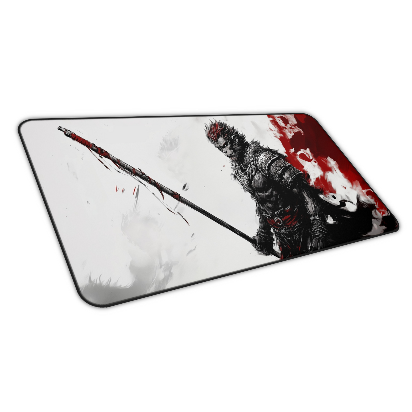 Red Prankster: Sun Wukong Monkey King Mouse Pad