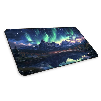 Auora: Northern Light Landscape Mouse Pad
