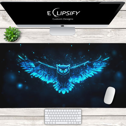 Patronus Guardian: Magical Owl Gaming Mouse Pad