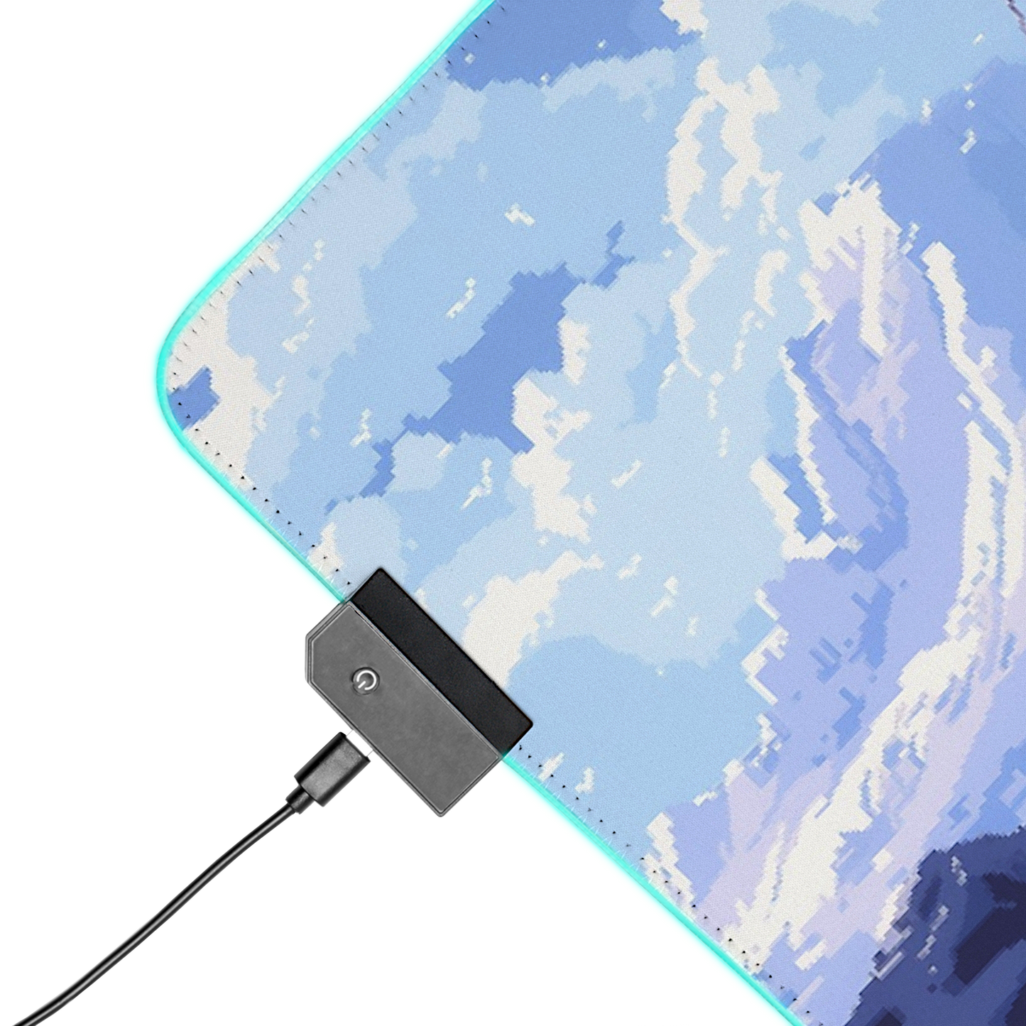 Viking Raid: Pixel Art Mouse Pad