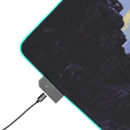 Space Wars: Pixel Art Mouse Pad