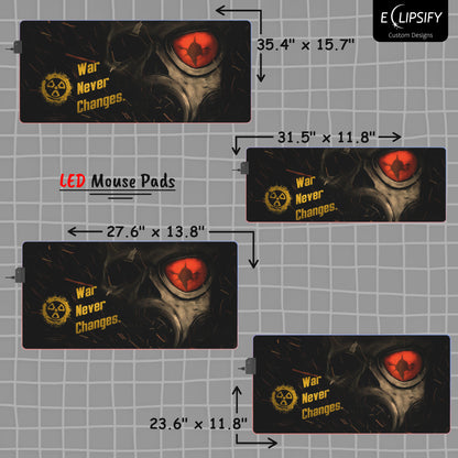 War Never Changes: Nuclear Fall Out Gaming Mouse Pad
