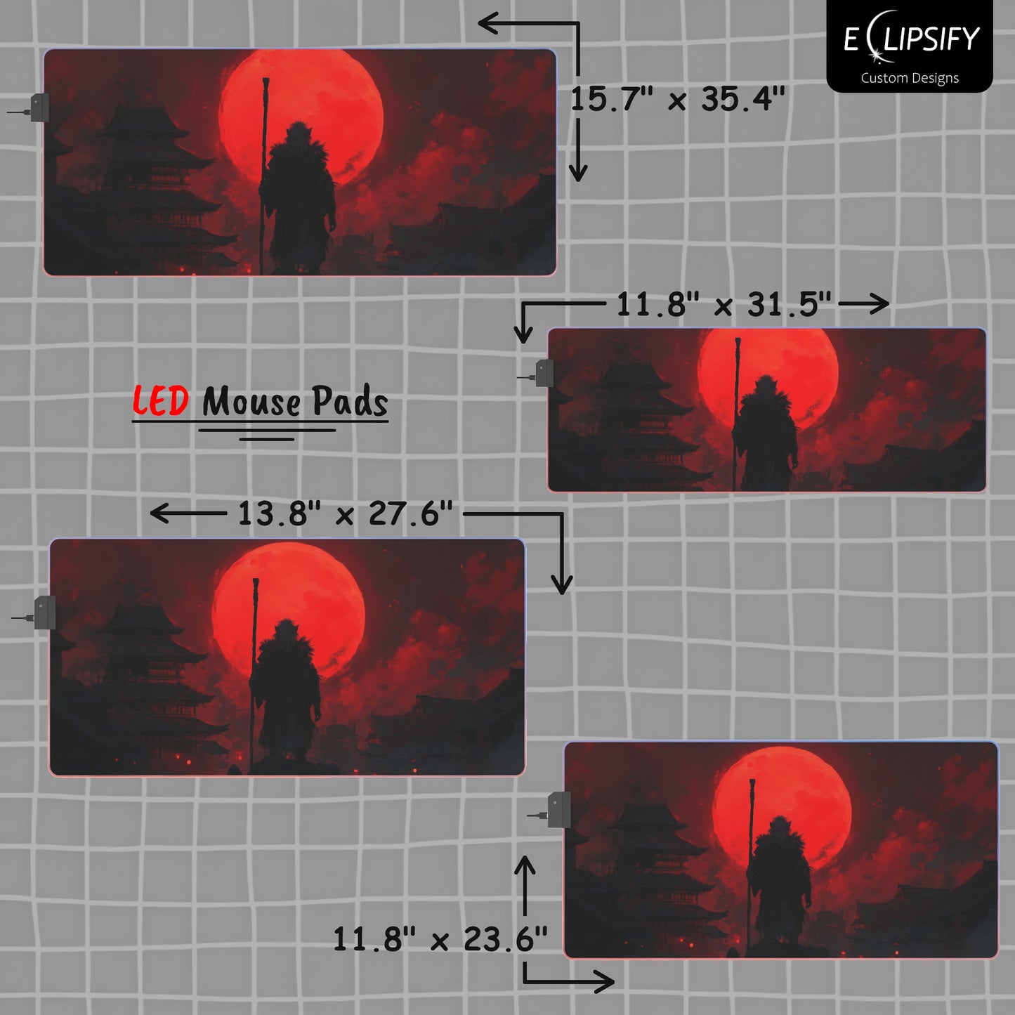 Wukong's Wrath: Sun Wukong Monkey King Mouse Pad