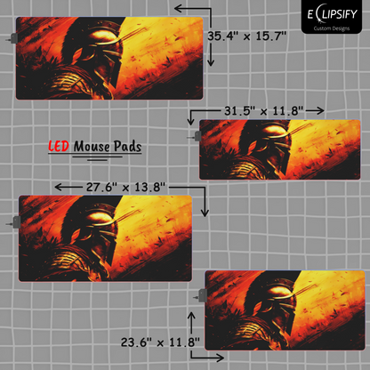 Sparta: Spartan Gaming Mouse Pad
