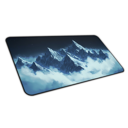 Blue Summits: Mountains Landscape Mouse Pad