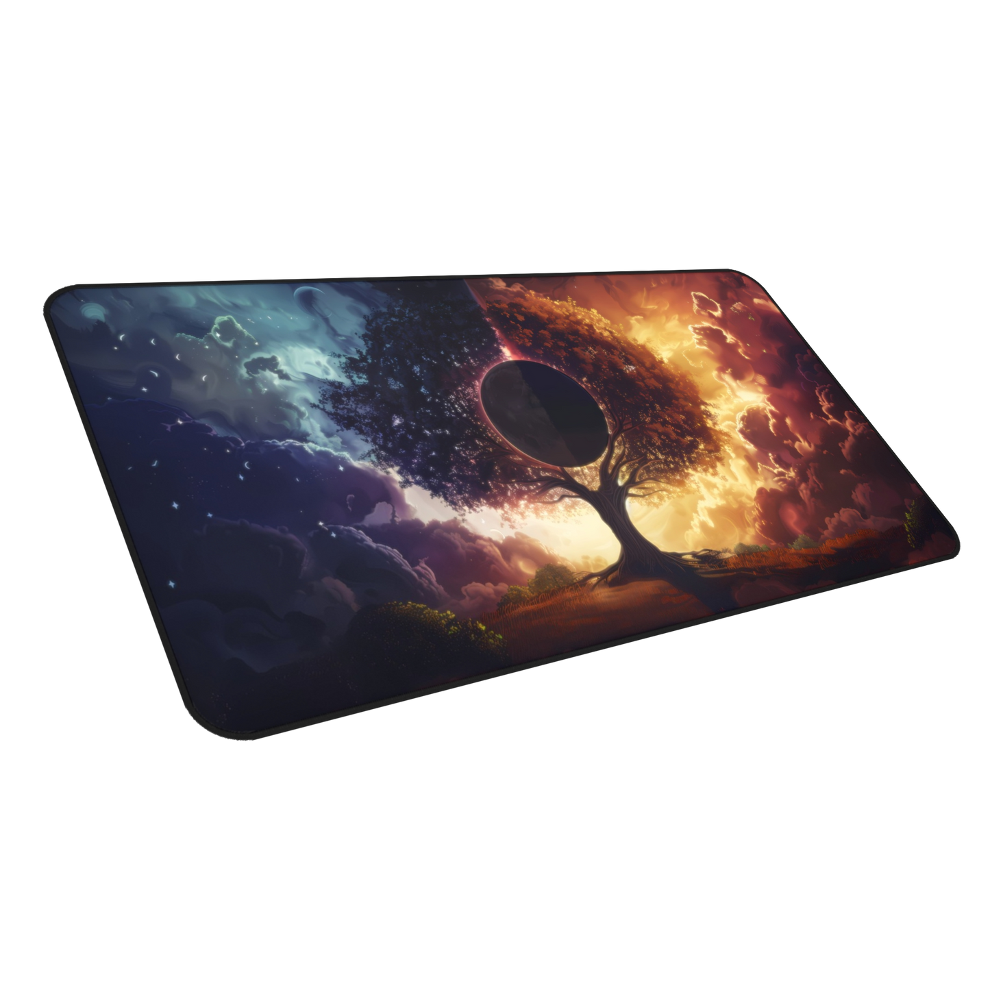 Moonlit Arbor: Tree of Life Gaming Mouse Pad