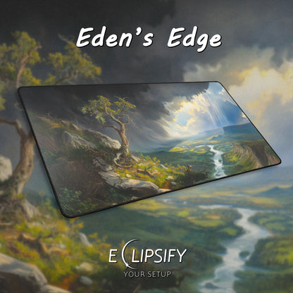 Eden's Edge: Landscape Beauty Gaming Mouse Pad