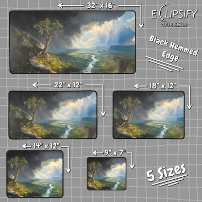 Eden's Edge: Landscape Beauty Gaming Mouse Pad