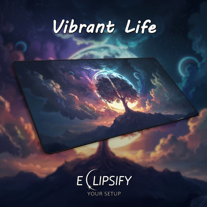 Vibrant Life: Tree of Life Gaming Mouse Pad