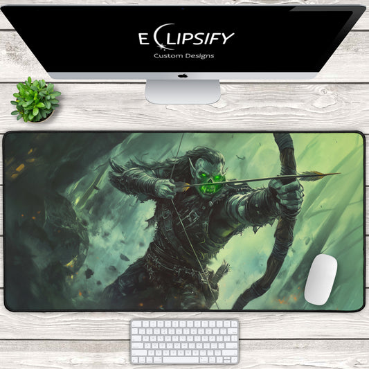 Bonebow Goblin: Orc Archer Gaming Mouse Pad