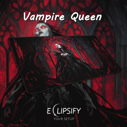 Vampire Queen: Undead Red Gaming Mouse Pad