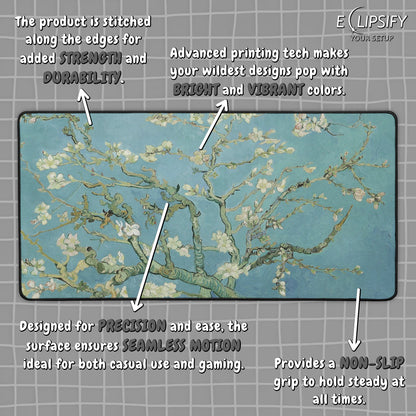 Almond Blossoms: Vincent Van Gogh Mouse Pad