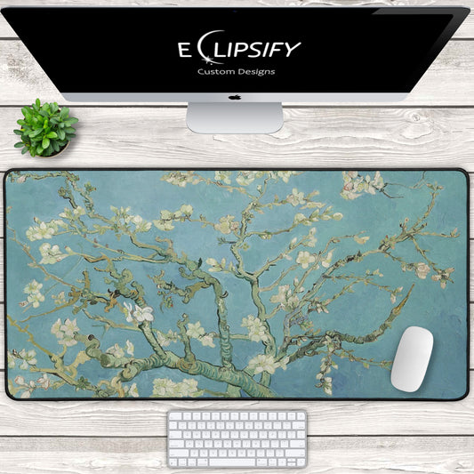Almond Blossoms: Vincent Van Gogh Mouse Pad