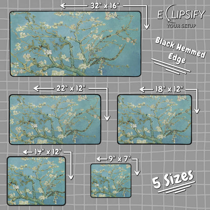 Almond Blossoms: Vincent Van Gogh Mouse Pad