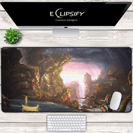 The Voyage of Life: Thomas Cole Mouse Pad