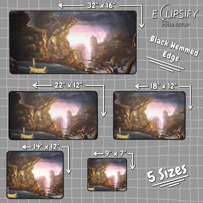 The Voyage of Life: Thomas Cole Mouse Pad