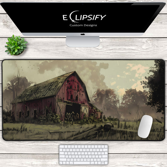 The Barn: Zombie Apocalypse Mouse Pad