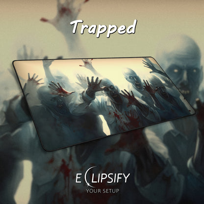 Trapped: Zombie Gaming Mouse Pad
