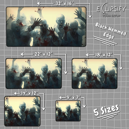 Trapped: Zombie Gaming Mouse Pad